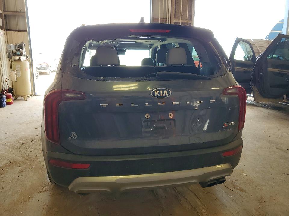 2020 Kia Telluride VIN 5XYP64HC5LG094233 COPART salvage auction — HAIL, Tx - Certificate Of Title, sold $7,200 on 2026-07-31 (photo 6)