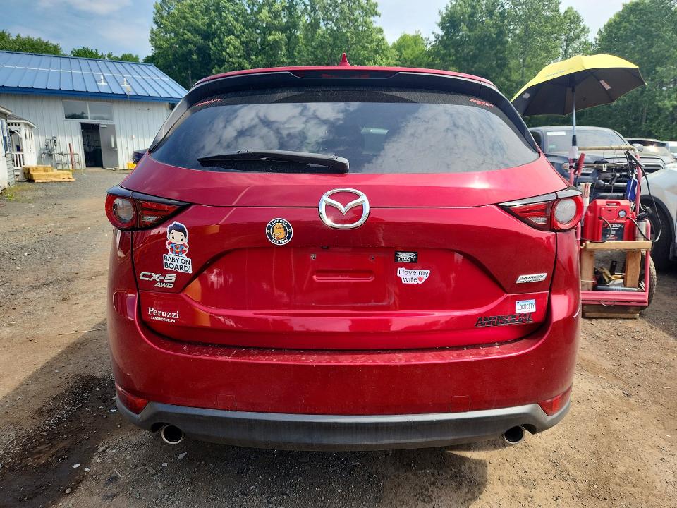 2018 Mazda Cx-5 VIN JM3KFBDM1J0356126 COPART salvage auction — FRONT END, Ct - Cert Of Title-Salvage, sold $4,300 on 2026-07-23 (photo 6)