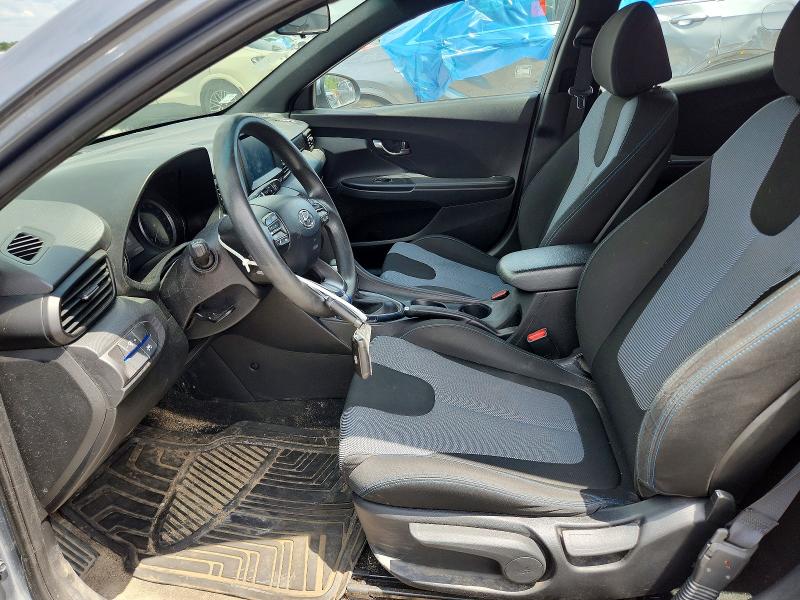 2019 Hyundai Veloster VIN KMHTG6AF3KU017669 COPART salvage auction — MINOR DENT/SCRATCHES, Mi - Dealer Only Clean Title (P), sold $6,100 on 2026-07-30 (photo 7)