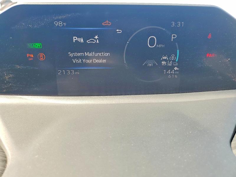 2026 Toyota C-hr VIN JTMAAAAD7TJ011777 COPART salvage auction — FRONT END, NV - SALVAGE TITLE, sold $17,500 on 2026-09-10 (photo 9)
