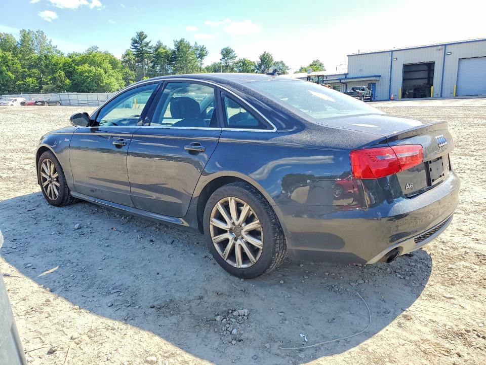 2012 Audi A6 VIN WAUHGAFC3CN130543 COPART salvage auction — MINOR DENT/SCRATCHES, Ma - Cert Of Title-Reconstrctd Coll, sold $2,300 on 2026-07-02 (photo 2)