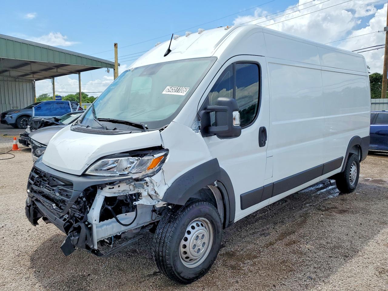 2026 Ram ProMaster 2500 VIN 3C6LRVDG9TE160680 COPART salvage auction — Mechanical, FL - CERTIFICATE OF TITLE, sold $9,200 on 2026-07-02 (photo 1)