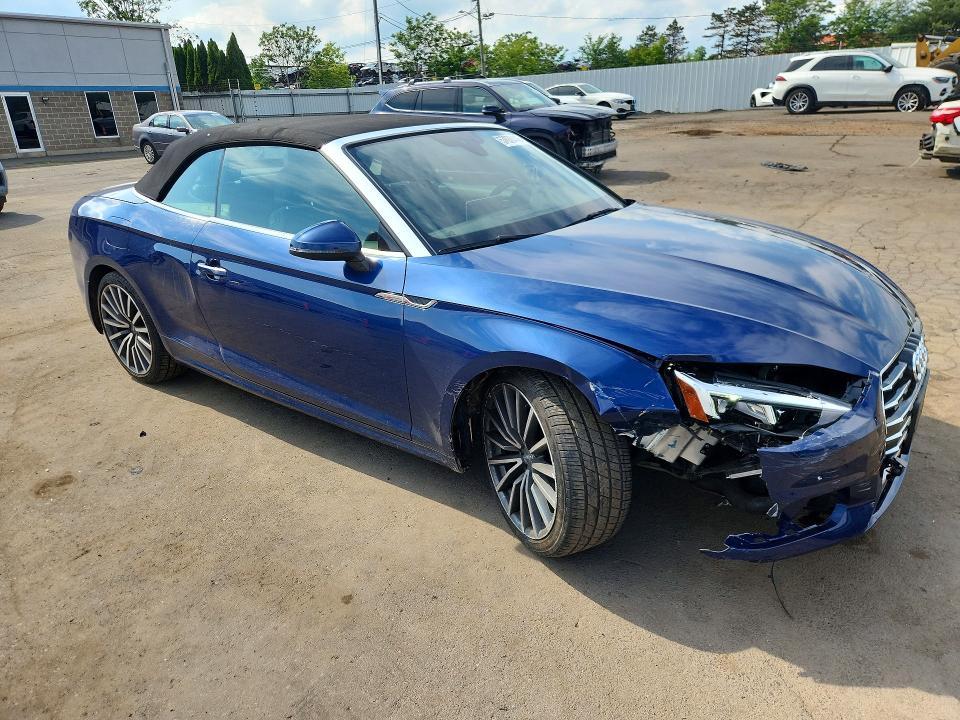 2018 Audi VIN WAUYNGF50JN001232 COPART salvage auction — FRONT END, Ct - Cert Of Title-Salvage, sold $2,150 on 2026-07-24 (photo 4)