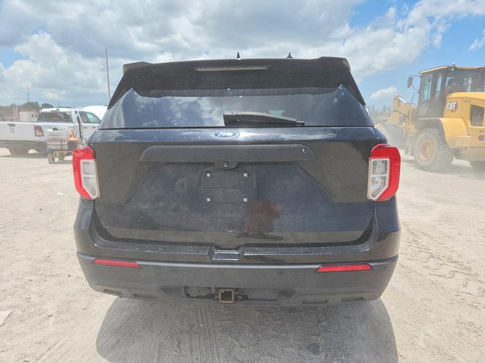 2020 Ford Explorer VIN 1FM5K8AW4LGC13610 COPART salvage auction — MINOR DENT/SCRATCHES, Fl - Cert Of Title-Police, sold $2,150 on 2026-07-02 (photo 6)