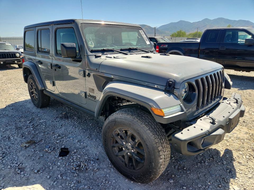 2023 Jeep Wrangler / VIN 1C4HJXDM6PW583932 COPART salvage auction — MECHANICAL, CA - SALVAGE CERTIFICATE, sold $14,700 on 2026-07-10 (photo 4)