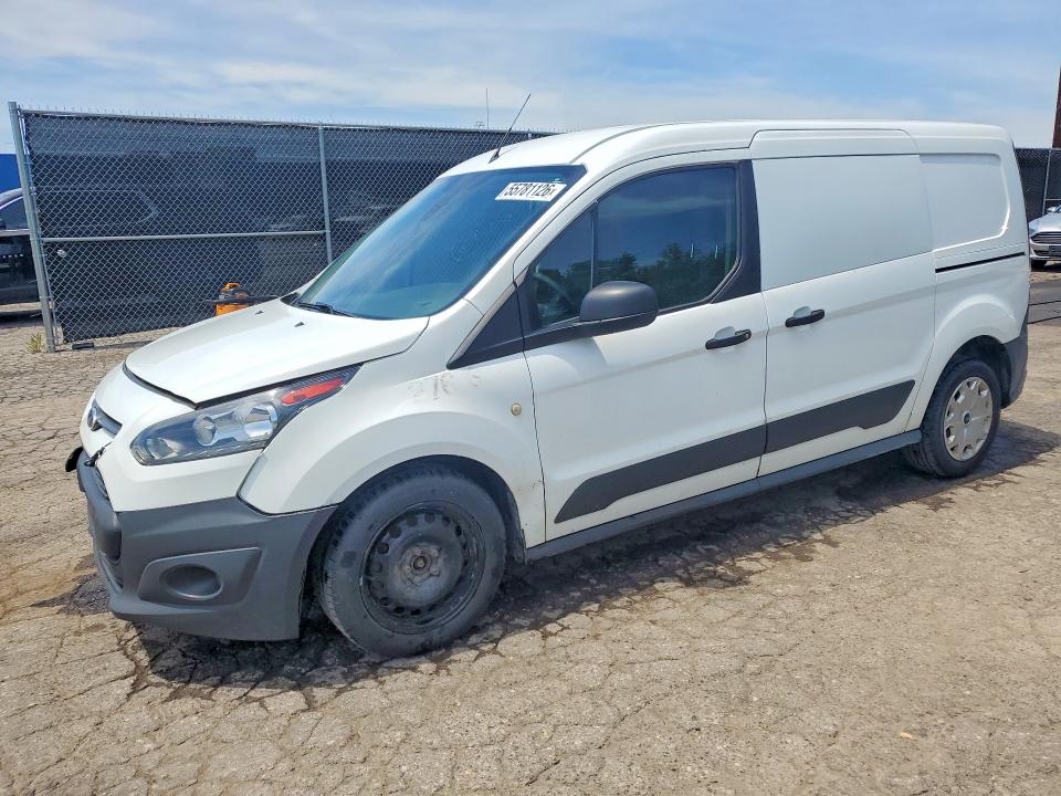 2018 Ford Transit connect VIN NM0LE7E79J1349616 COPART salvage auction — FRONT END, MI - CERTIFICATE OF TITLE, sold $575 on 2026-07-10 (photo 1)