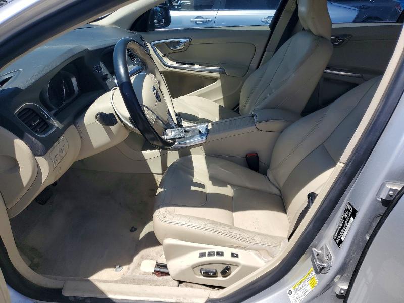 2015 Volv S60 VIN YV140MFKXF2366296 COPART salvage auction — REAR END, CA - DIS/DLR/EXP ONLY CLEAN TITLE, sold $1,300 on 2026-07-28 (photo 7)