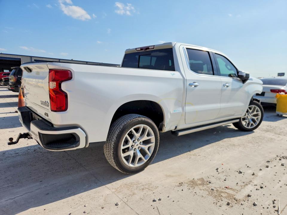 2020 Chevrolet Silverado VIN 1GCUYHEL7LZ144415 COPART salvage auction — FRONT END, Tx - Salvage Vehicle Title, sold $13,900 on 2026-07-02 (photo 3)
