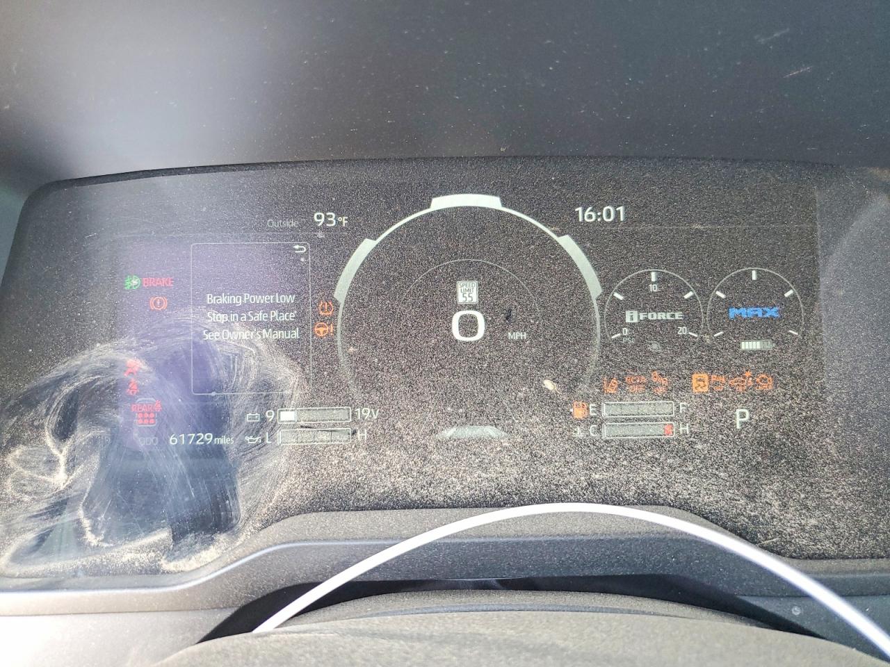 2024 Toyota Sequoia VIN 7SVAAABA5RX039531 COPART salvage auction — Front End, CA - SALVAGE CERTIFICATE, sold $20,700 on 2026-08-03 (photo 9)