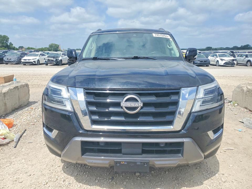 2021 Nissan Armada VIN JN8AY2AC2M9147654 COPART salvage auction — MECHANICAL, Salvage Title, sold $13,200 on 2026-07-28 (photo 5)