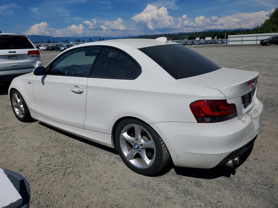 2009 BMW 1 series VIN WBAUP73559VF07067 COPART salvage auction — REAR END, Wa - Bill Of Sale, sold $2,400 on 2026-07-13 (photo 2)