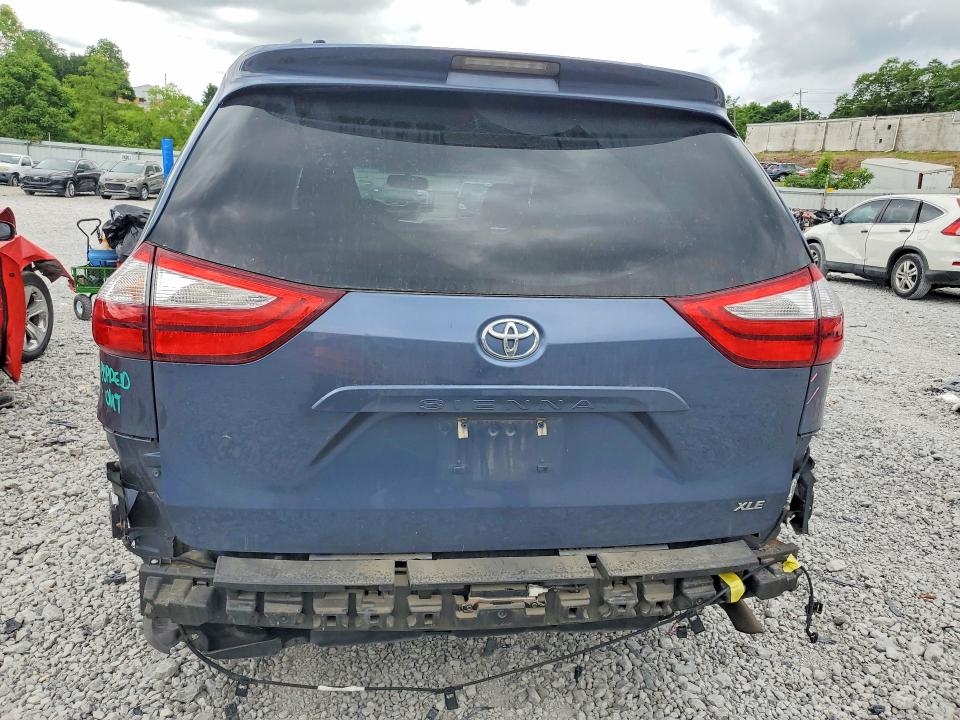 2015 Toyota VIN 5TDYK3DCXFS671748 COPART salvage auction — FRONT END, Oh - Cert Of Title-Salvage, sold $2,200 on 2026-07-03 (photo 6)