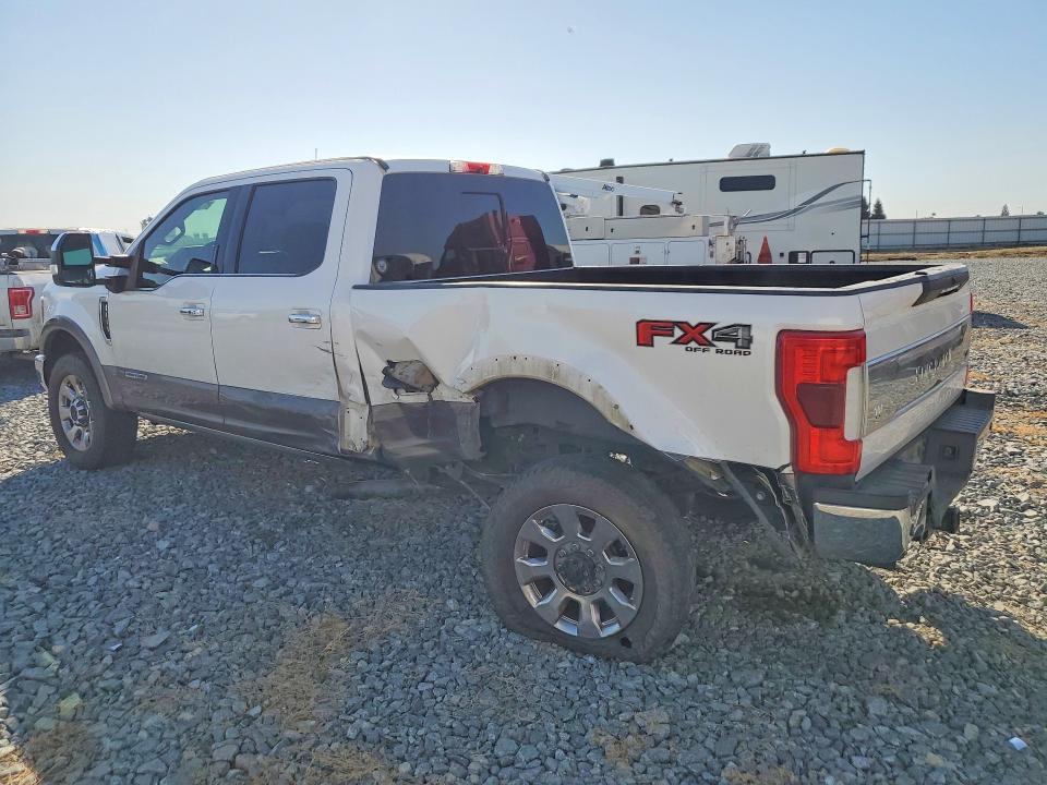2019 Ford F350 VIN 1FT8W3BT3KEE41427 COPART salvage auction — SIDE, Ca - Salvage Certificate, sold $6,200 on 2026-07-30 (photo 2)
