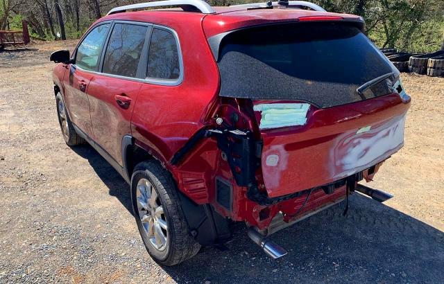 2014 Jeep Cherokee VIN 1C4PJMDS5EW215733 COPART salvage auction — REAR END, RI - CERTIFICATE OF TITLE (P), sold $950 on 2026-07-02 (photo 3)