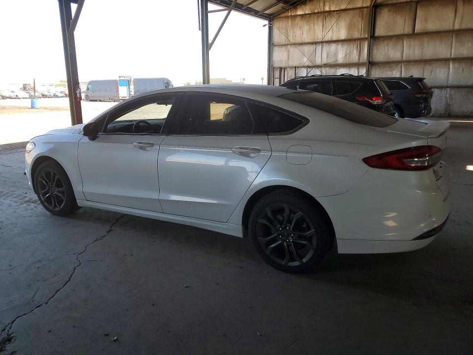 2018 Ford Fusion VIN 3FA6P0HD2JR267340 COPART salvage auction — MINOR DENT/SCRATCHES, Az - Cert Of Title-Restored Salvage, sold $1,400 on 2026-07-06 (photo 2)