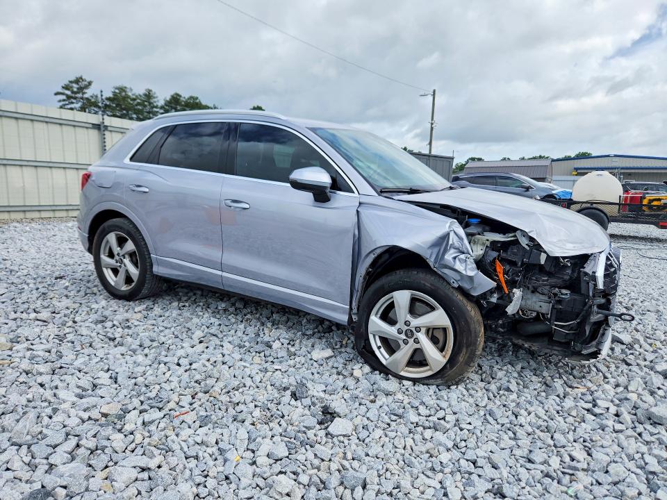 2021 Audi Q3 VIN WA1AUCF32M1144381 COPART salvage auction — FRONT END, GA - CERT OF TITLE-SALVAGE, sold $7,600 on 2026-07-28 (photo 4)