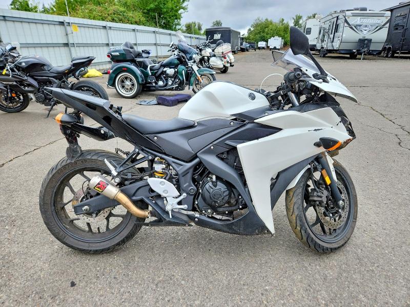 2017 Yamaha VIN MH3RH15Y9HK002304 COPART salvage auction — FRONT END, Or - Salvage Title Certificate, sold $475 on 2026-08-20 (photo 1)