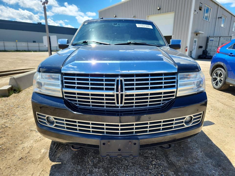 2012 Lincoln Navigator VIN 5LMJJ3J53CEL05733 COPART salvage auction — SIDE, Ab - Bos - Salvage, sold $700 on 2026-07-02 (photo 5)