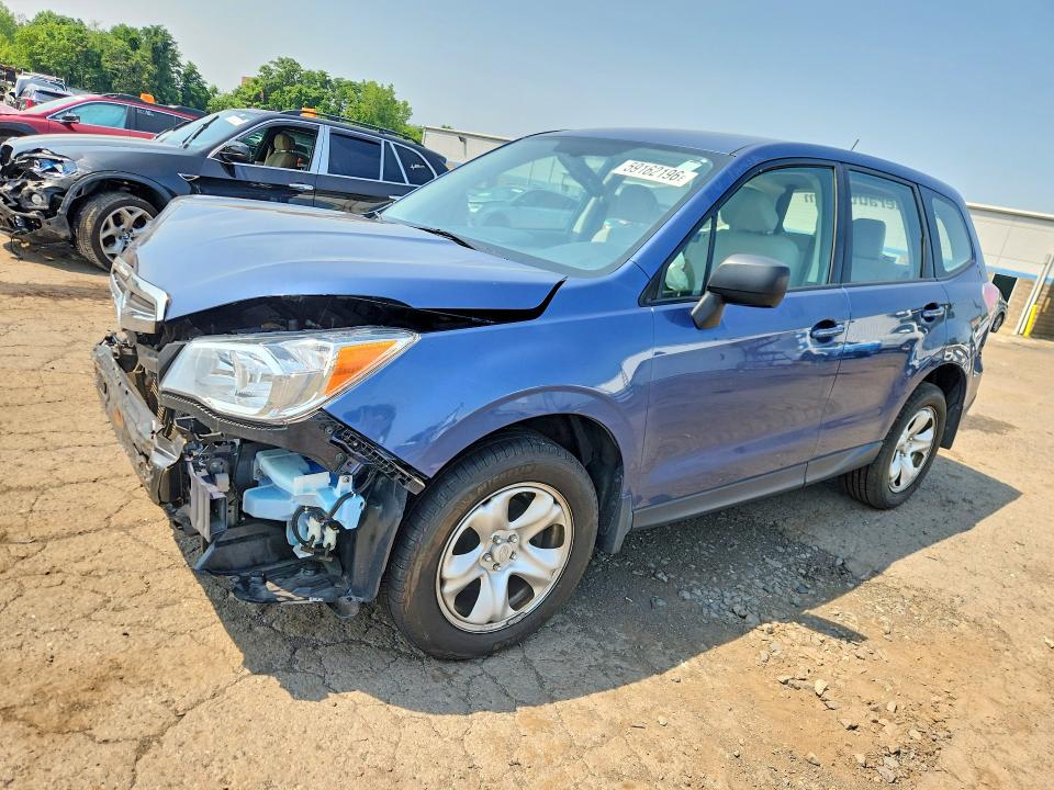 2014 Subaru Forester VIN JF2SJAAC4EH521270 COPART salvage auction — FRONT END, Ct - Cert Of Title-Salvage, sold $2,850 on 2026-07-14 (photo 1)