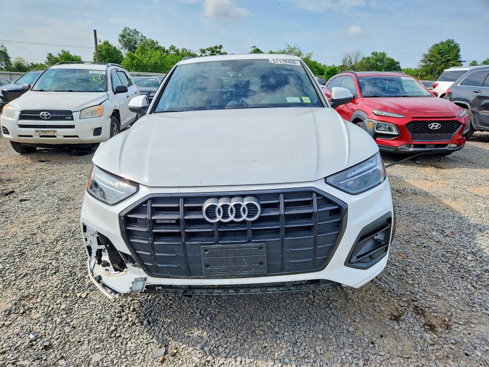 2025 Audi Q5 VIN WA1ABAFY3S2038020 COPART salvage auction — SIDE, Nj - Cert Of Title-Salvage, sold $4,100 on 2026-07-21 (photo 5)