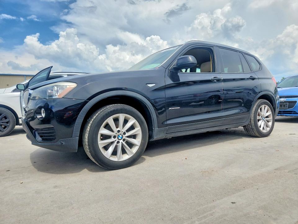 2017 BMW VIN 5UXWX9C33H0W67753 COPART salvage auction — REAR END, TX - SALVAGE VEHICLE TITLE (P), sold $3,250 on 2026-07-16 (photo 1)