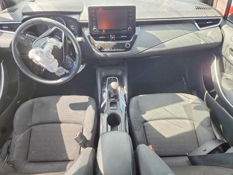 2022 Toyota Corolla VIN 5YFS4MCE3NP104006 COPART salvage auction — FRONT END, TX - SALVAGE VEHICLE TITLE, sold $2,300 on 2026-07-30 (photo 8)