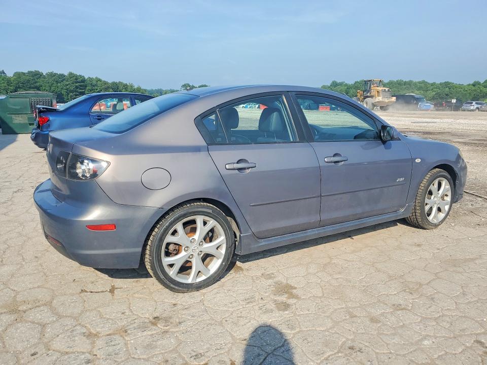 2008 Mazda 3 VIN JM1BK323481134141 COPART salvage auction — REAR END, Pa - Certificate Of Salvage, sold $650 on 2026-07-09 (photo 3)