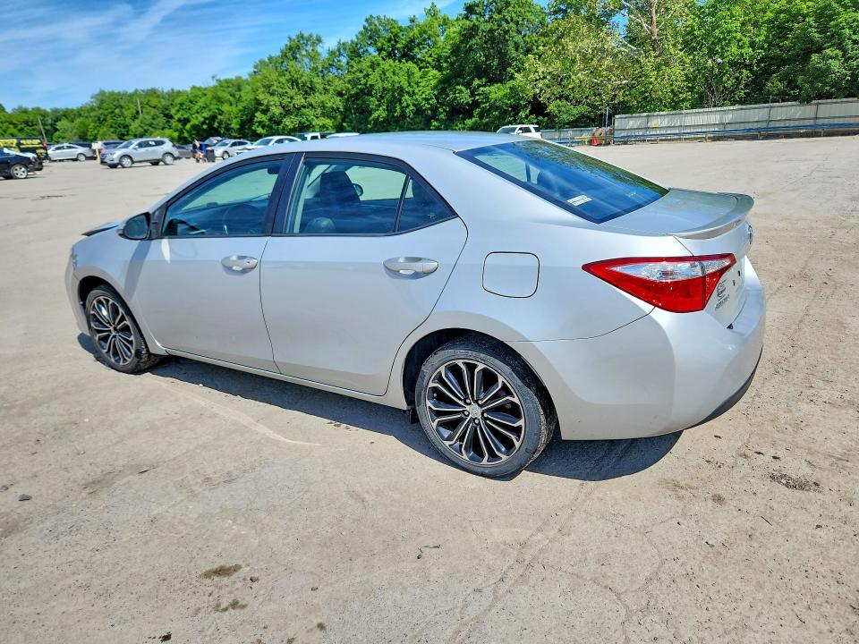 2014 Toyota Corolla VIN 2T1BURHE0EC009831 COPART salvage auction — FRONT END, Pa - Certificate Of Salvage, sold $3,600 on 2026-07-02 (photo 2)