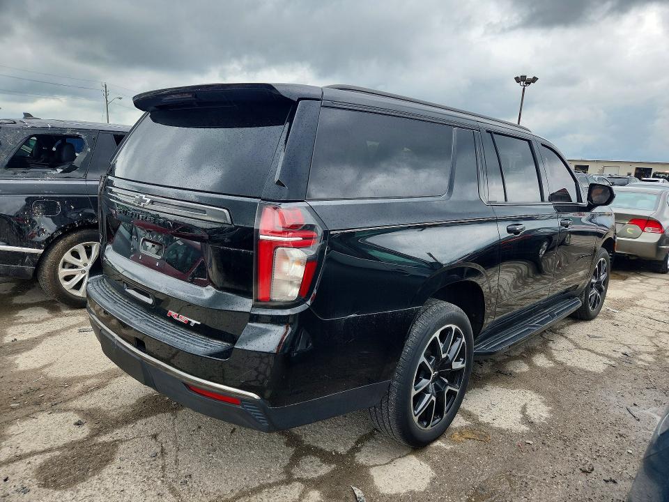 2021 Chevrolet Suburban VIN 1GNSCEKD4MR458971 COPART salvage auction — MINOR DENT/SCRATCHES, Fl - Certificate Of Title, sold $23,000 on 2026-07-24 (photo 3)