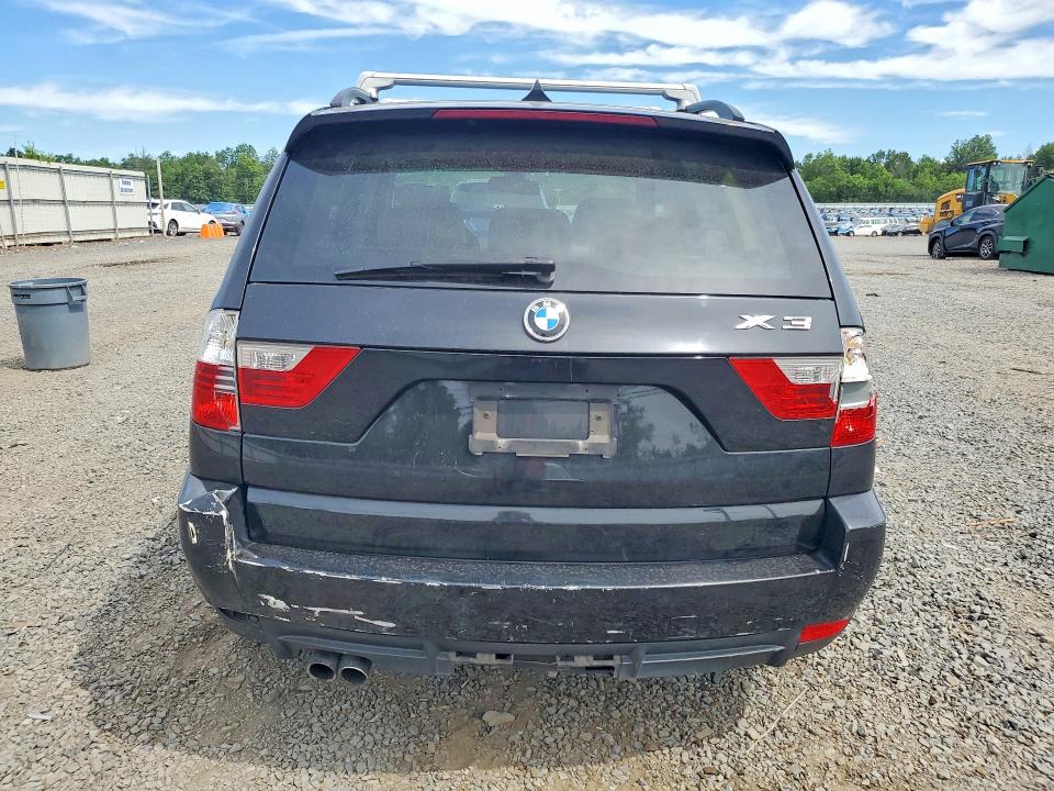 2008 BMW X3 VIN WBXPC93468WJ14072 COPART salvage auction — FRONT END, Nj - Cert Of Title-Salvage, sold $400 on 2026-07-31 (photo 6)