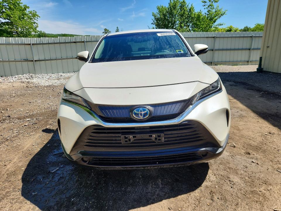 2021 Toyota Venza VIN JTEAAAAH2MJ033525 COPART salvage auction — REAR END, Vt - Cert Of Title-Salvage Vehicle, sold $500 on 2026-07-27 (photo 5)