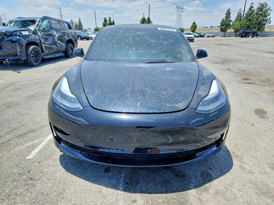 2023 Tesla Model 3 VIN 5YJ3E1EB9PF655154 COPART salvage auction — REAR END, CA - SALVAGE CERTIFICATE, sold $7,700 on 2026-07-28 (photo 5)