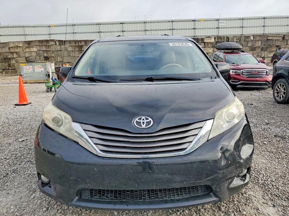 2011 Toyota Sienna VIN 5TDDK3DC6BS028466 COPART salvage auction — FRONT END, KY - CERT OF TITLE-SALVAGE, sold $2,700 on 2026-07-31 (photo 5)