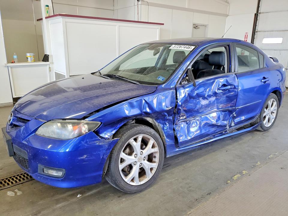 2007 Mazda 3 VIN JM1BK323671681734 COPART salvage auction — FRONT END, Wa - Bill Of Sale, sold $225 on 2026-07-06 (photo 1)