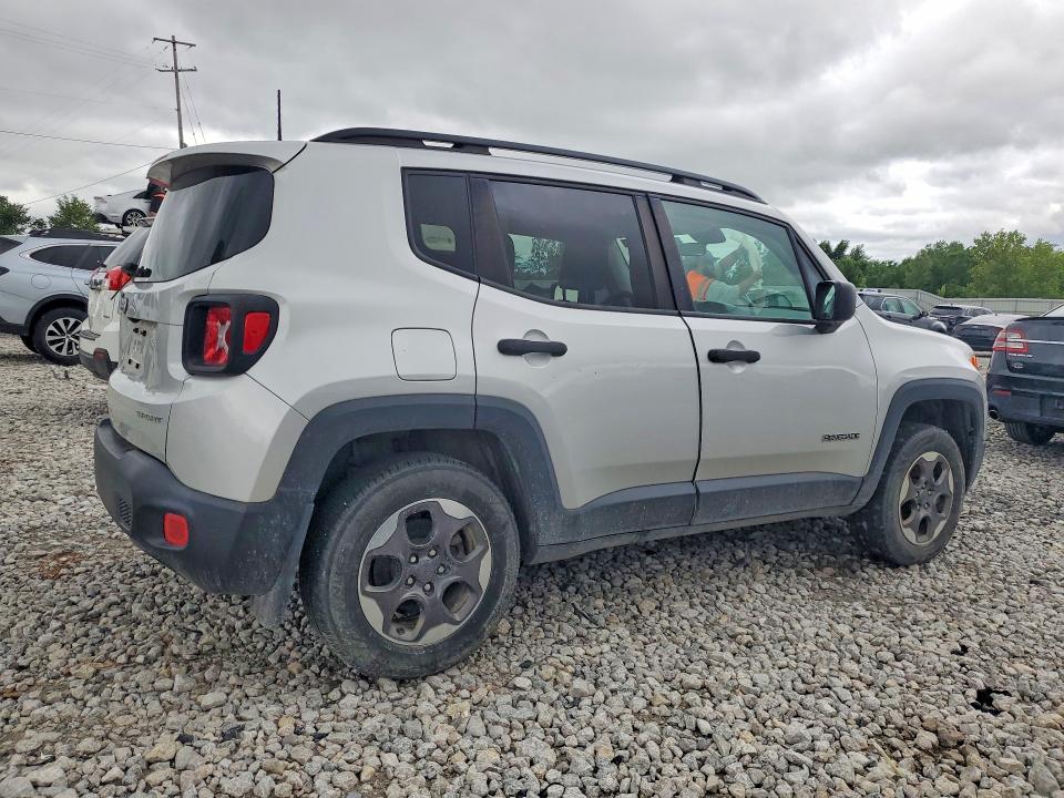 2017 Jeep VIN ZACCJBAH0HPF26399 COPART salvage auction — MECHANICAL, Mi - Dealer Only Clean Title, sold $1,500 on 2026-07-09 (photo 3)