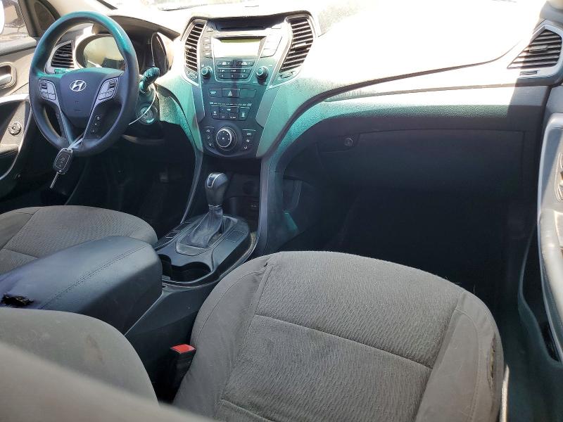 2015 Hyundai Santa fe VIN 5XYZT3LB8FG289113 COPART salvage auction — MECHANICAL, Az - Certificate Of Title, sold $1,300 on 2026-07-09 (photo 8)
