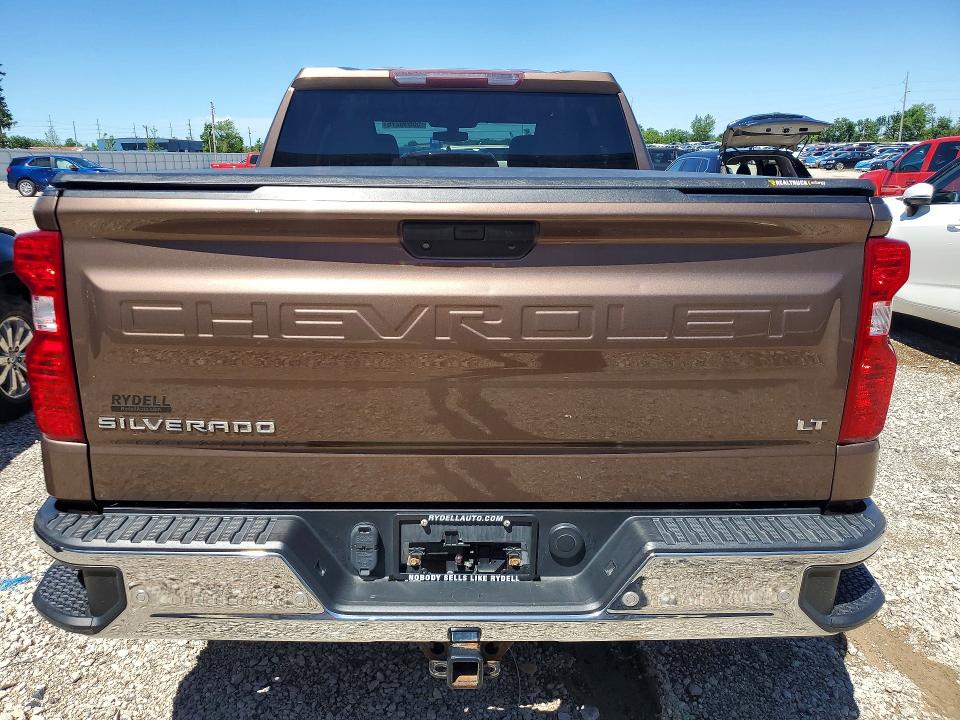 2019 Chevrolet Silverado VIN 3GCUYDED2KG267703 COPART salvage auction — HAIL, Ia - Cert Of Title-Salvage Title, sold $15,200 on 2026-07-29 (photo 6)
