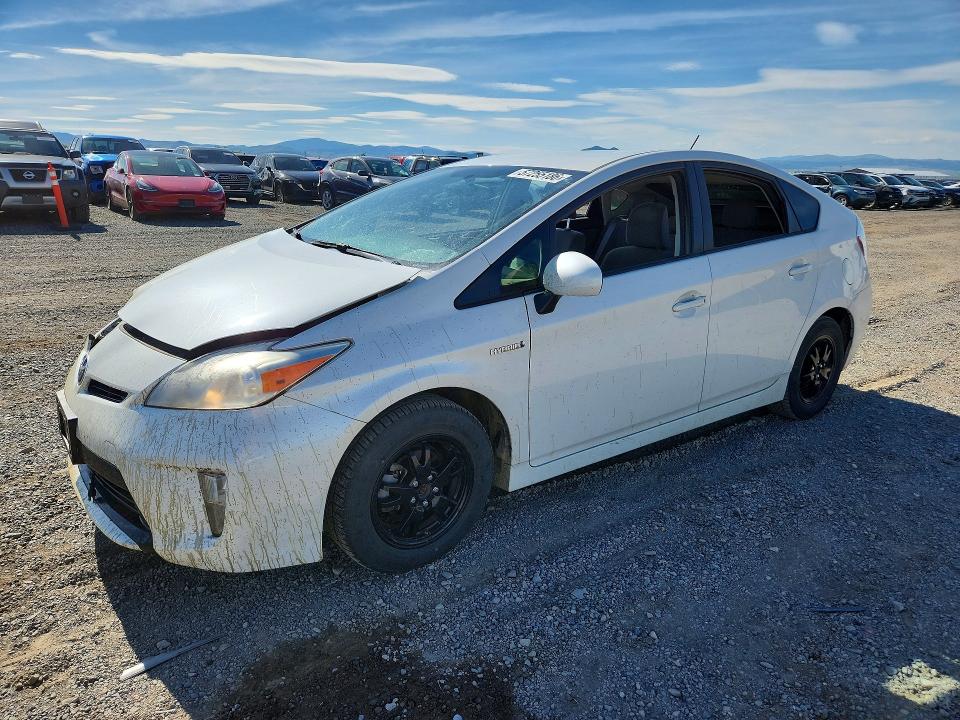 2013 Toyota Prius VIN JTDKN3DU0D5545391 COPART salvage auction — FRONT END, Mt - Salvage Certificate Of A Vehic, sold $250 on 2026-07-21 (photo 1)