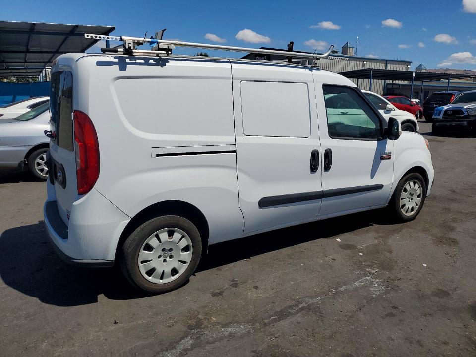 2016 Ram Promaster city VIN ZFBERFBT2G6C18895 COPART salvage auction — SIDE, CA - SALVAGE CERTIFICATE, sold $750 on 2026-07-22 (photo 3)