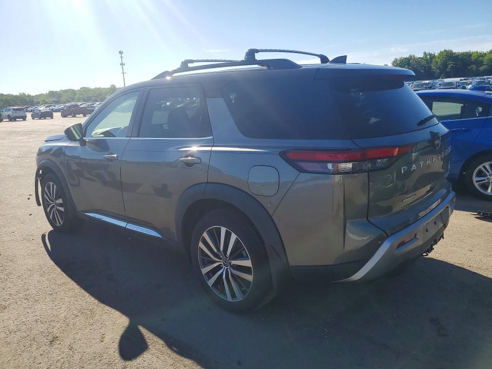 2022 Nissan Pathfinder VIN 5N1DR3DK4NC246779 COPART salvage auction — FRONT END, Nj - Cert Of Title-Salvage, sold $8,400 on 2026-07-30 (photo 2)