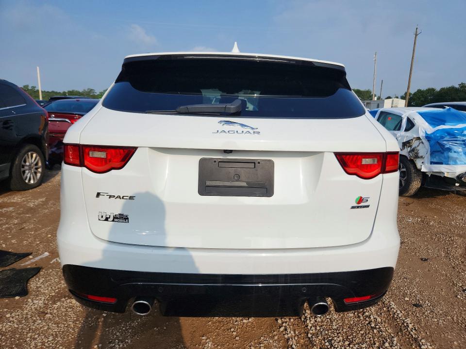 2019 Jaguar F-pace VIN SADCM2FV8KA607040 COPART salvage auction — FRONT END, AL - CERTIFICATE OF TITLE, sold $4,750 on 2026-07-23 (photo 6)