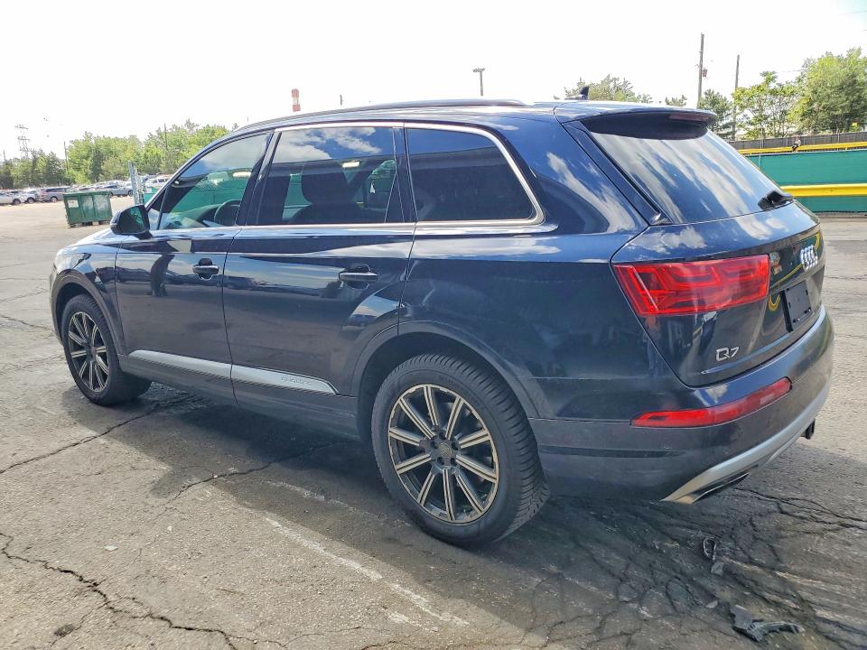 2017 Audi Q7 VIN WA1LAAF72HD024724 COPART salvage auction — FRONT END, Co - Dis/Dlr/Exp Only Clean Title (P), sold $7,500 on 2026-07-28 (photo 2)