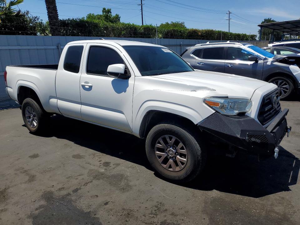 2018 Toyota Tacoma VIN 5TFRX5GN3JX104296 COPART salvage auction — FRONT END, CA - SALVAGE CERTIFICATE, sold $6,700 on 2026-07-14 (photo 4)