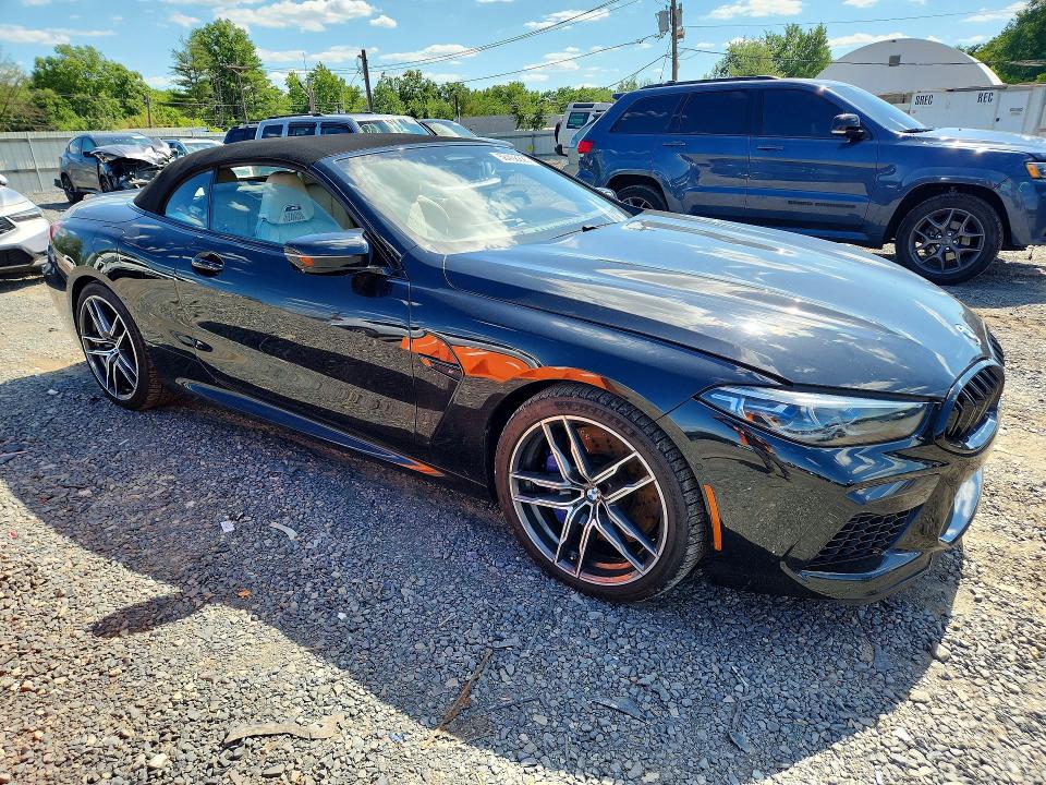 2020 BMW M8 VIN WBSDZ0C08LBM09464 COPART salvage auction — WATER/FLOOD, Nj - Cert Of Title-Salvage Flood, sold $27,500 on 2026-07-07 (photo 4)