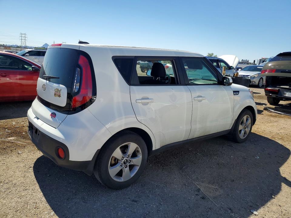2018 Kia Soul VIN KNDJN2A23J7904886 COPART salvage auction — VANDALISM, Az - Cert Of Title - Salvage, sold $2,000 on 2026-07-06 (photo 3)