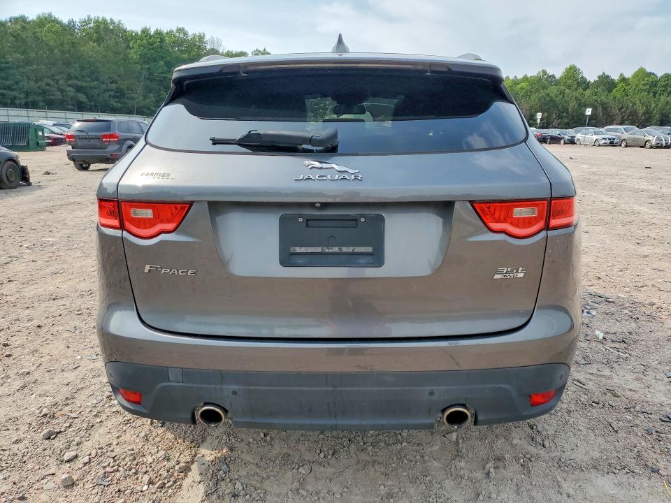 2017 Jaguar F-pace VIN SADCK2BV8HA054264 COPART salvage auction — NORMAL WEAR, Wv - Certificate Of Title, sold $1,700 on 2026-07-27 (photo 6)