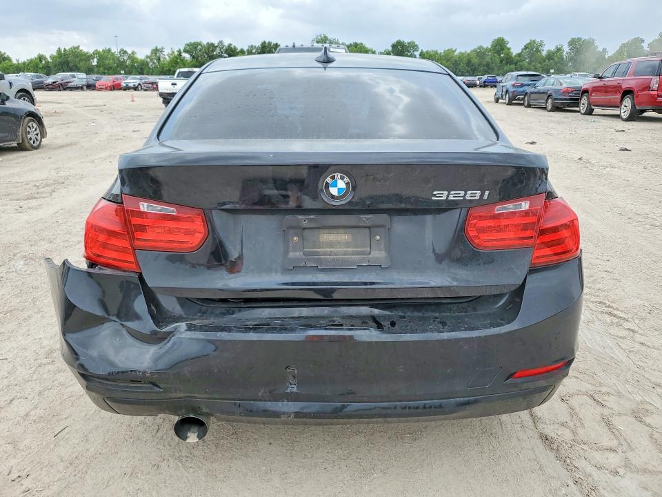 2015 BMW 3er VIN WBA3A5C55FP604851 COPART salvage auction — REAR END, Tx - Salvage Vehicle Title, sold $1,350 on 2026-07-24 (photo 6)