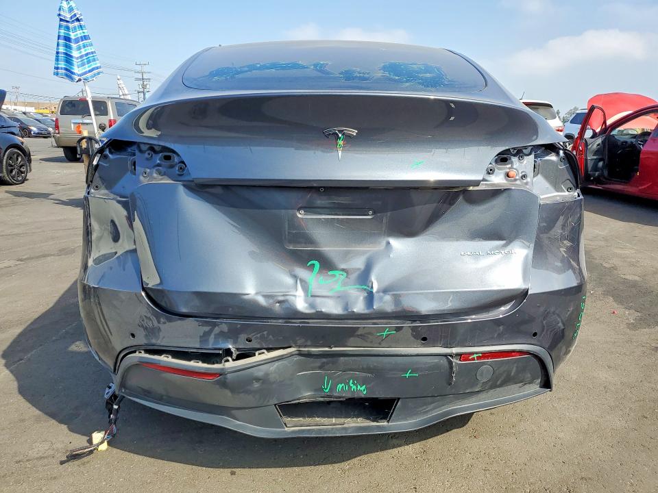 2021 Tesla VIN 5YJYGDEE6MF094550 COPART salvage auction — REAR END, Ca - Salvage Certificate, sold $11,100 on 2026-07-20 (photo 6)