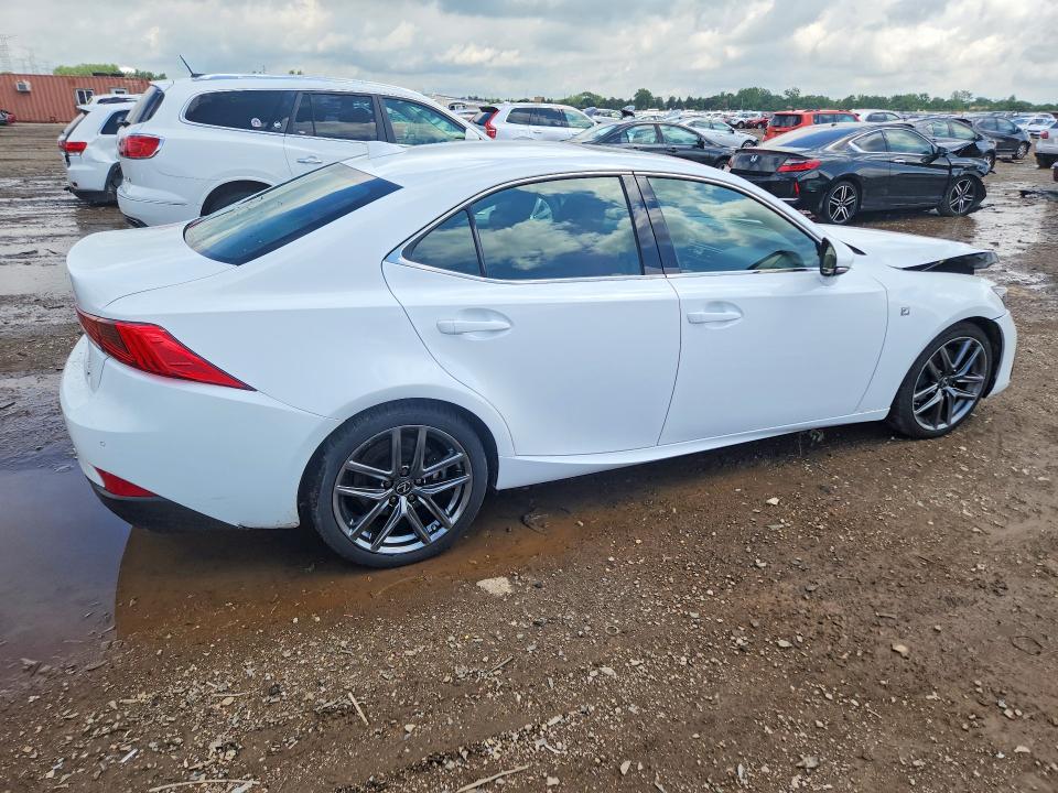 2020 Lexus Is VIN JTHG81F25L5040845 COPART salvage auction — FRONT END, Il - Salvage Certificate, sold $7,700 on 2026-07-21 (photo 3)