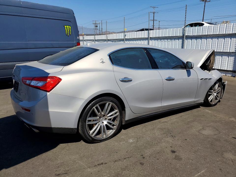 2014 Maserati VIN ZAM57RTA3E1086525 COPART salvage auction — FRONT END, Ca - Dis/Dlr/Exp Only Clean Title (P), sold $1,700 on 2026-07-23 (photo 3)